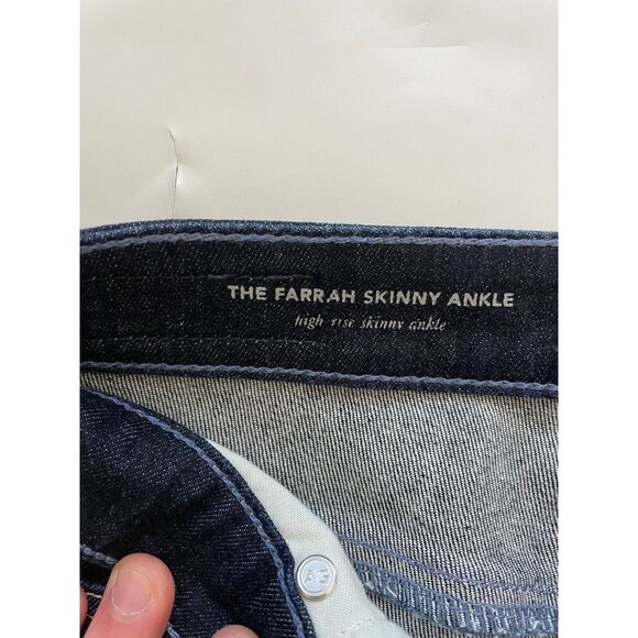 AG Adriano Goldschmied The Farrah Ankle Skinny High Rise Jeans Women’s 23R‎ - Picture 9 of 10